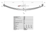 Рессора ГАЗ передняя C40R13-2902012-10