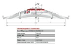 Лист КАМАЗ 9 задний L=380x90x20 5322-2912109-02