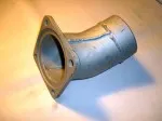 Патрубок глушителя МАЗ (4 отв. изогнутый) 5336-1201120-10