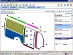 Стойка проема сдвижной двери ГАЗель задняя 2705-5401696