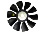 Крыльчатка вентилятора ЯМЗ-КАМАЗ пластик  d=65мм Дн=600мм дв 238БЕ 7511 (винт) (черная)