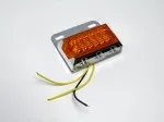 Фонарь габаритный КАМАЗ светодиодный KR-3715 желтый (короб)
