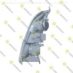 Фара Case CNH 47553888