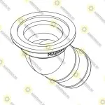 PMM220BRB45 ФИТИНГ  ШЛАНГА John Deere