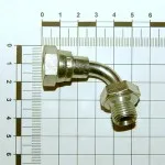 F03150859 Штуцер соединительный угловой G1/4&quot;-19M х G1/4&quot;-19F
