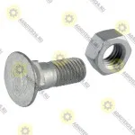 Болт с гайкой 3015785 кв. подголовник LEMKEN