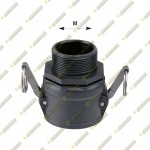 Быстроразъемный фитинг 3&quot;-резьба 2&quot;1/2 М - F0-63.5(ARAG)