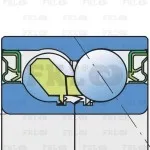 Подшипник шариковый двухрядный 357234A FKL
