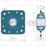 Подшипниковый узел GWST209PPB3 FKL