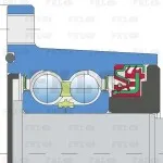 Ступица режущего узла AGRO POINT IL50-105/4H-M24x1.5-LH FKL