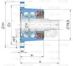 Ступица режущего узла AGRO POINT IL50-98/5T-M22 FKL