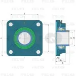 Подшипниковый узел LEFN212-2TB FKL