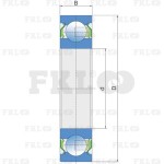 Подшипник шариковый US020-2S.SH.C30* (2180120) FKL