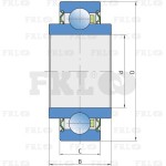 Подшипник шариковый 203KRR.AH02 FKL