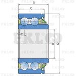 Подшипник шариковый двухрядный 3204T FKL