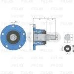 Ступица режущего узла AGRO POINT IL40-98/5T-M22 FKL