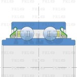 Подшипник шариковый двухрядный SL5204/16.25-2T FKL