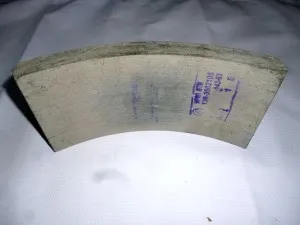Накладка тормозная МАЗ передняя 500-3501105 несверленная