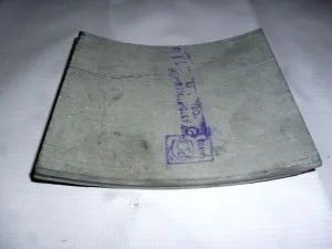 Накладка тормозная МАЗ передняя 4370-3501105 несверленная