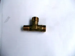 Тройник 14кон.х18х16кон.бронзовый
