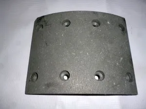 Накладка тормозная УРАЛ 63685/ЗУБРЕНОК (4380 з.м. китайск. мост) зад/сред/пер 3502392А369 Н-150 мм