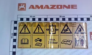 MD151 Наклейка AMAZONE