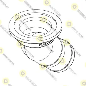 PMM220BRB45 ФИТИНГ  ШЛАНГА John Deere
