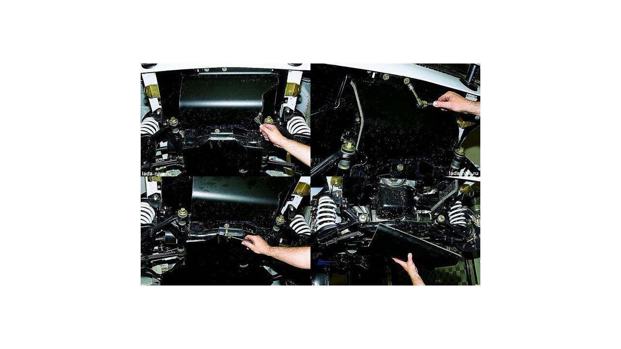 Замена подушек опор мотора ВАЗ Нива (21213, 21214, 2131)