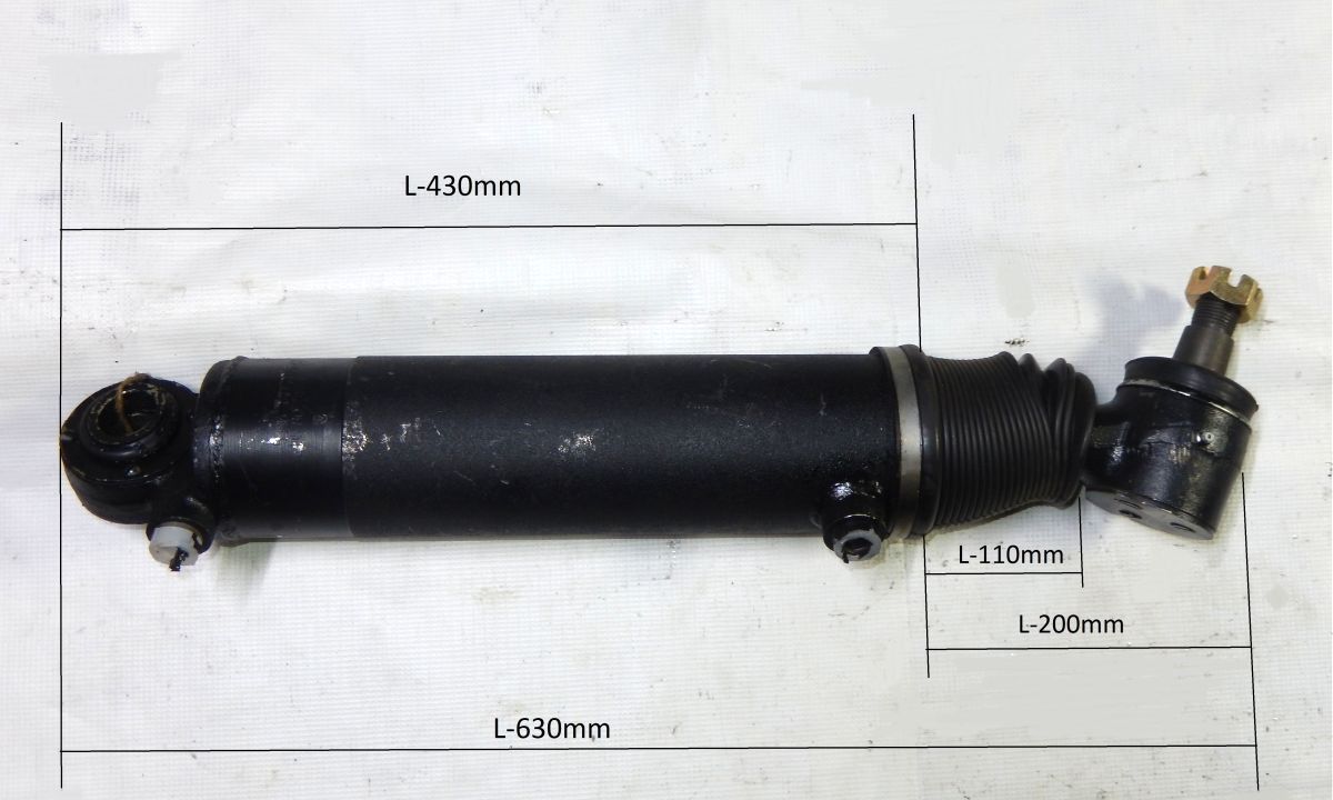 Силовой цилиндр МАЗ ГУР ЦГ80-280 5336-3405005-02 (под конический шкворень)