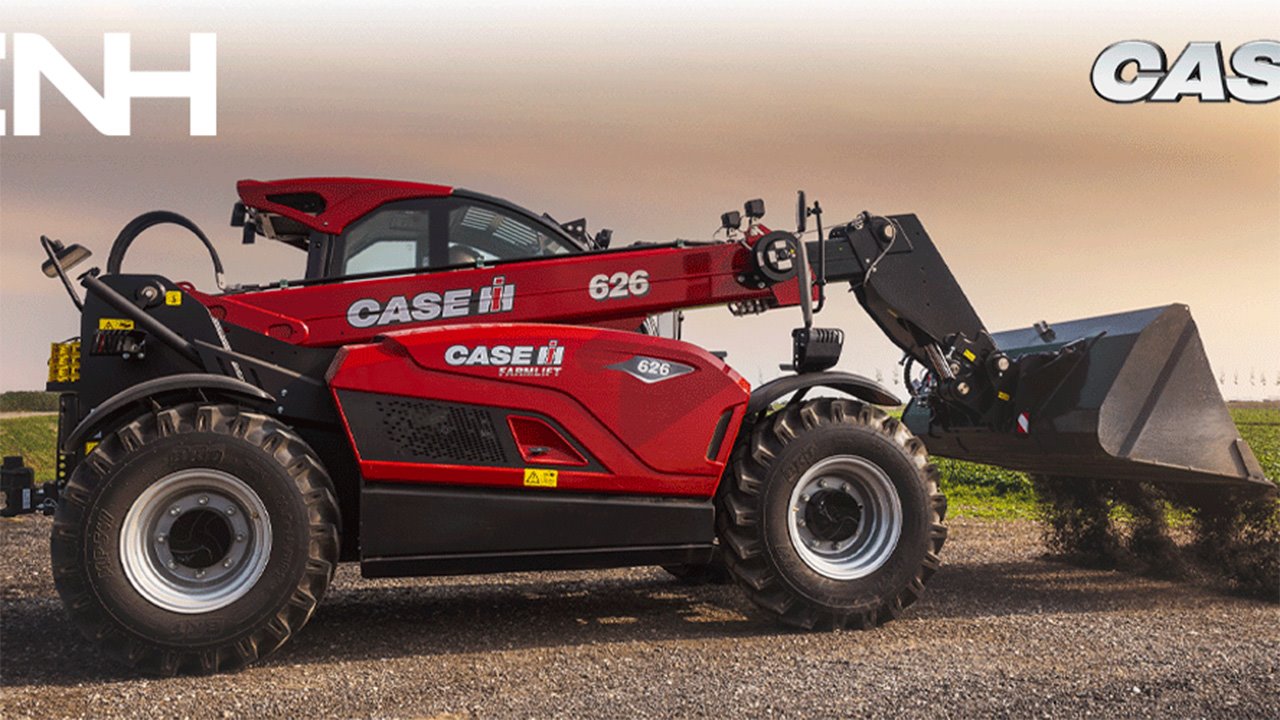 Farmlift 626 - новый компактный телескопический погрузчик от Case IH