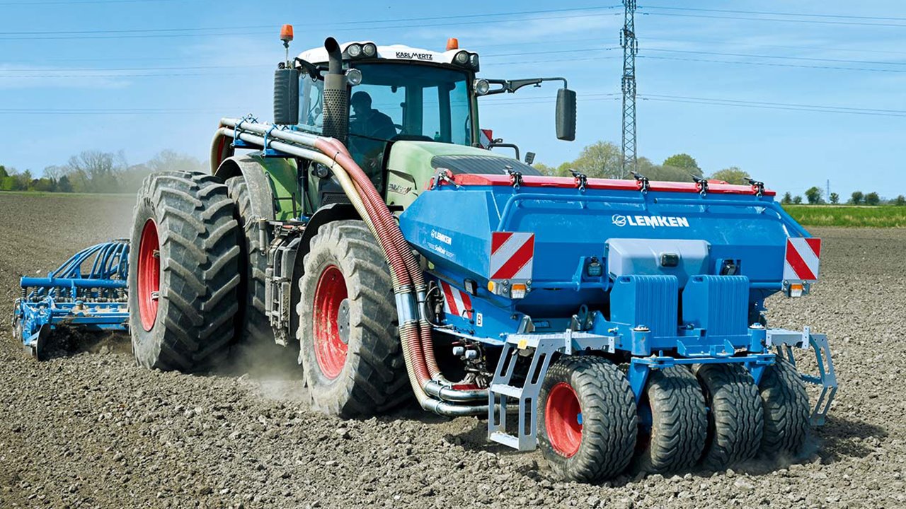 Новый фронтальный бункер Lemken Solitair F 2400