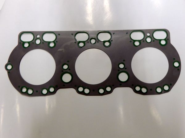 Прокладка ЯМЗ ГБЦ 236Д-1003210 металлич. интегрированные уплотнители,силикон