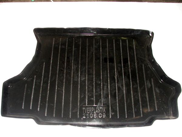 Коврик багажника ВАЗ 2108, 09, 13, 14 (пластик)