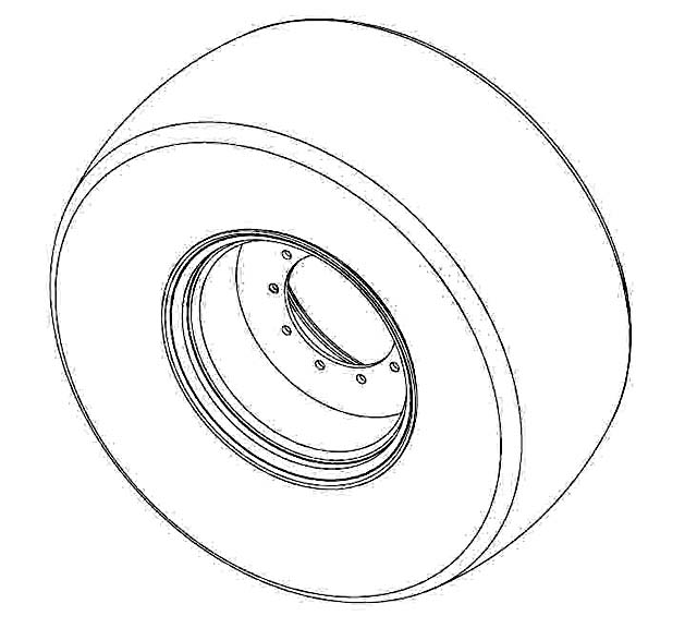 Колесо комплектное 550/60 22.5 L10 LE139+-0 AMAZONE