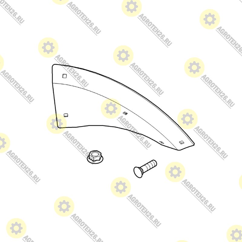 AH219761 СКРЕБОК John Deere