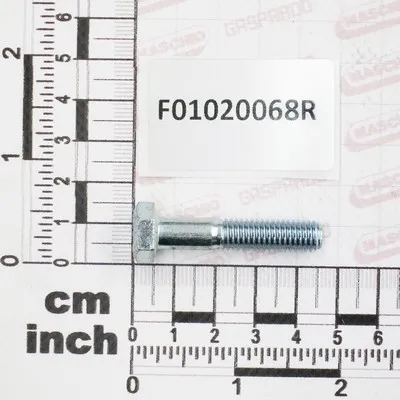 F01020068 Болт М8х1,25х40 (8.8) купить за 32 ₽ в Ставрополе (АГРОТЕХ)