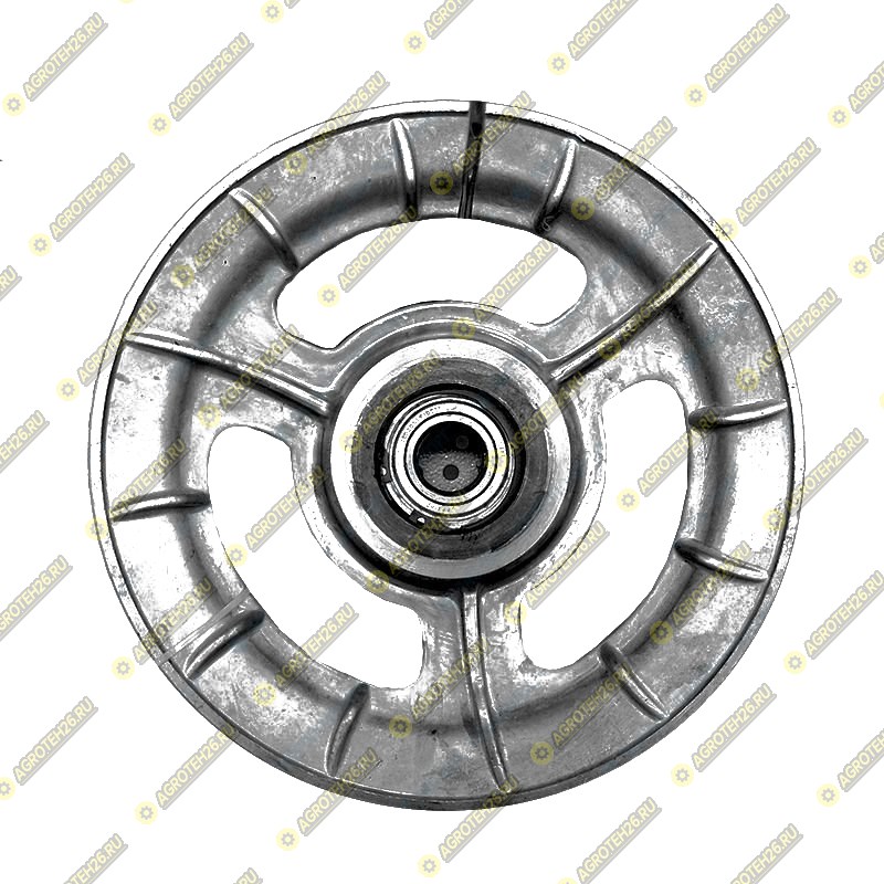 Шкив (2-х руч. D=250 мм) натяжной в сборе (Вектор Дон-1500А/Б Нива-Эффект) Оригинал