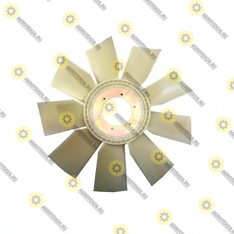 РСМ Крыльчатка вентилятора D=660мм 9-ти лопастная двигателя Cummins (Акрос) Оригинал