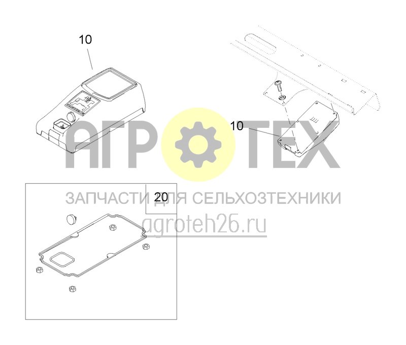 Чертеж  Датчик Amaspot (ETB-0000000421) 