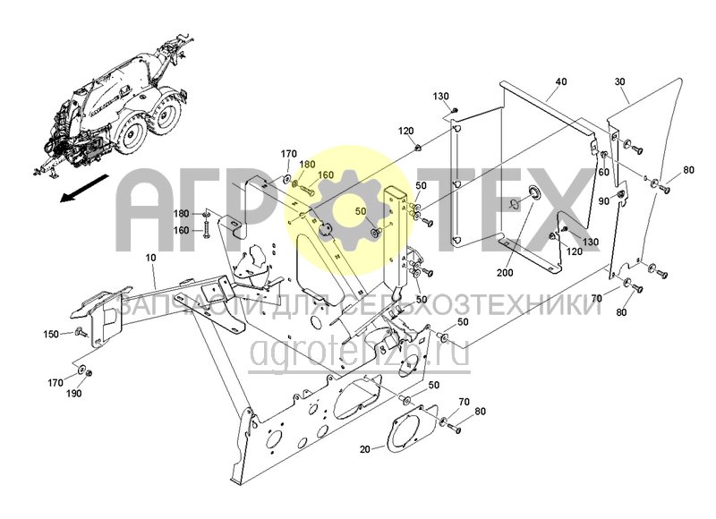 Чертеж  Управляющая арматура держатель арматуры UX11201 (ETB-0000000521) 