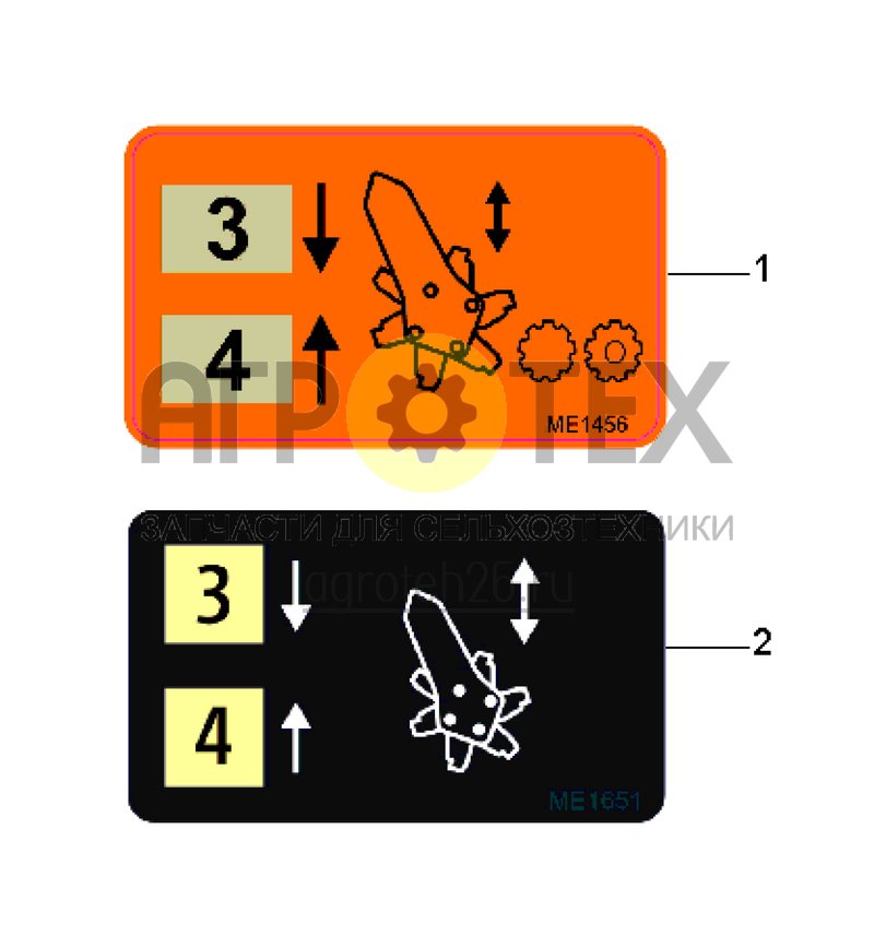 Чертеж  Функциональные наклейки (ETB-0000000595) 