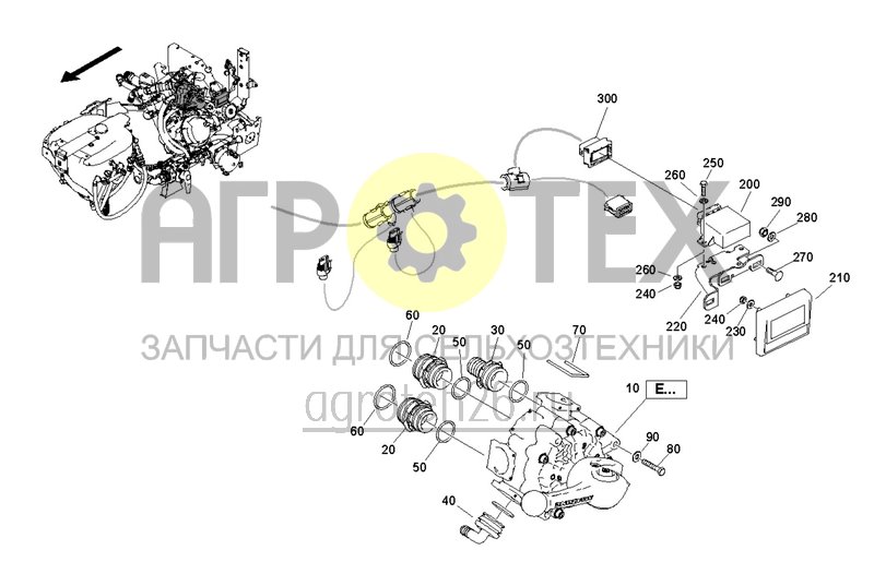 Чертеж  Пульт управления CP (ETB-0000000600) 