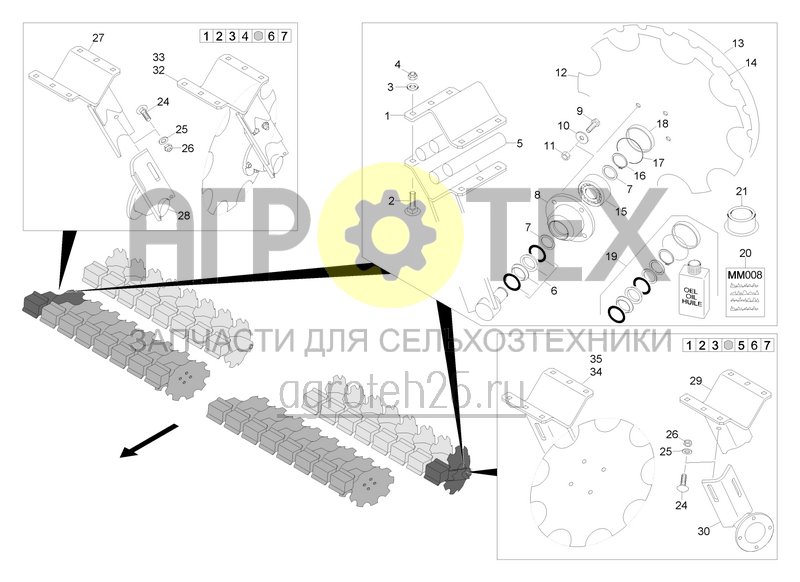 Чертеж  Крайние диски (ETB-0000000701) 