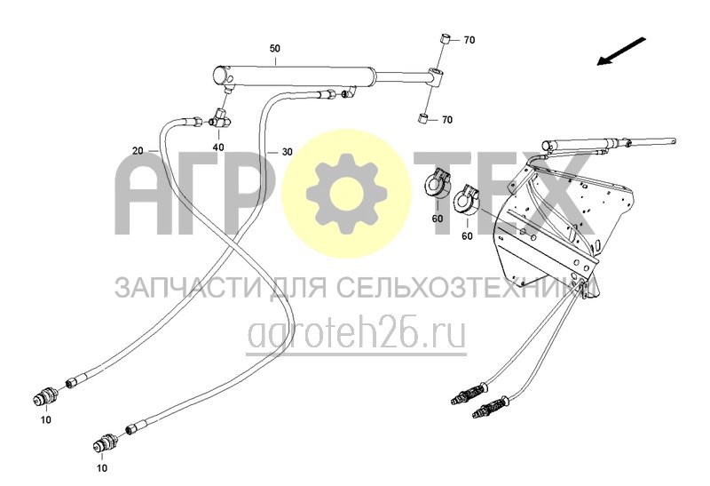 Чертеж  Гидравлика GH 1350 / исполнение ДД (ETB-0000000803) 