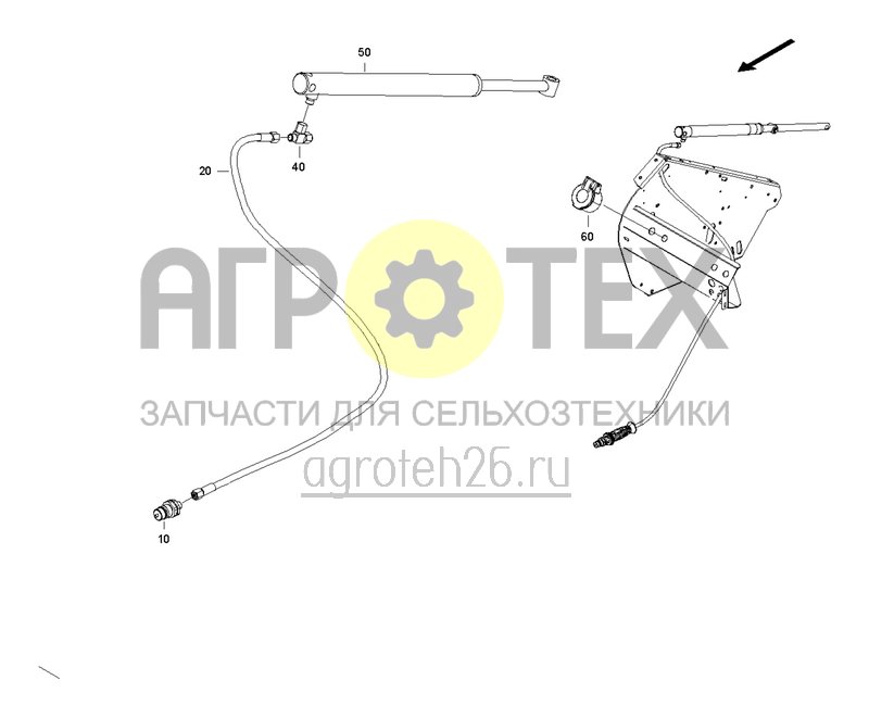 Чертеж  Гидравлика GH 1350 / исполнение ОД (ETB-0000000804) 