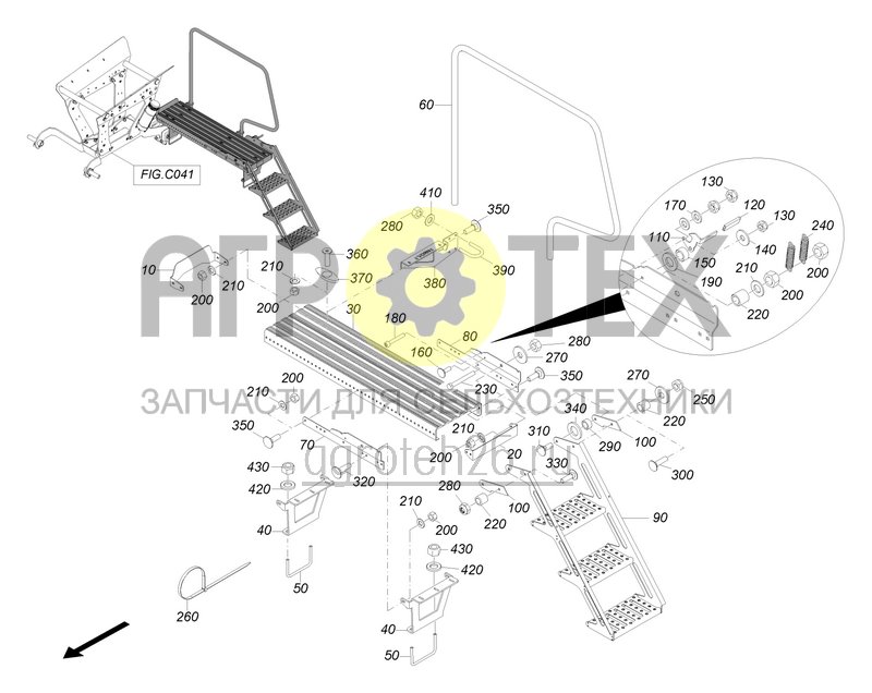 Чертеж  Консоль для Catros 7/8003-2TX (1) (ETB-0000000995) 