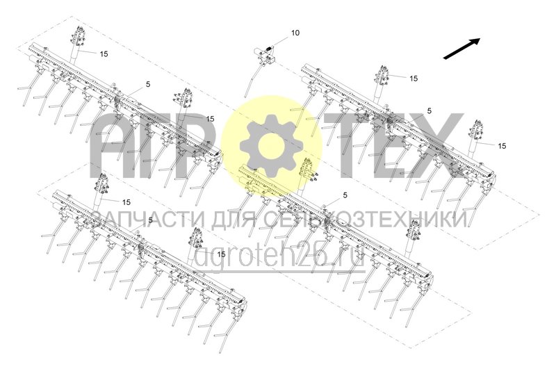 Чертеж  Выравниватель Exakt 1200-2T (ETB-0000001029) 