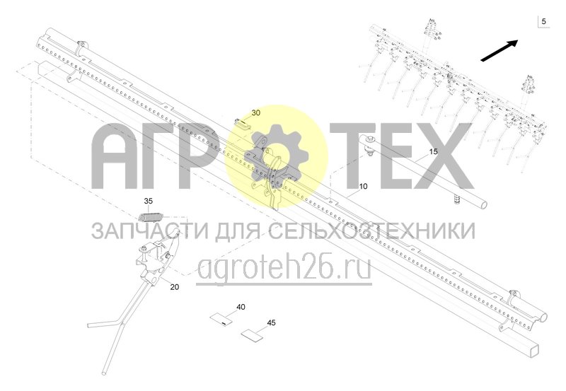 Чертеж  Выравниватель Exakt 3000 125 15 C (ETB-0000001035) 