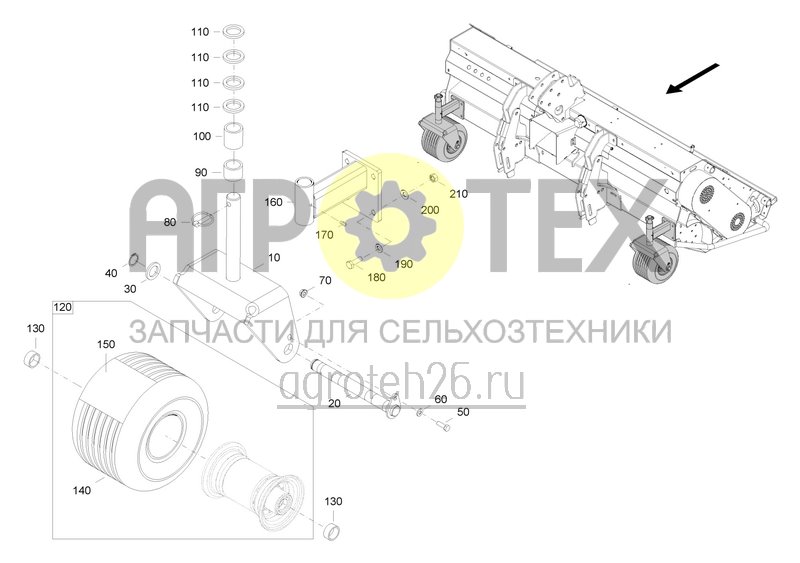 Чертеж  Рулевое колесо (ETB-0000001221) 