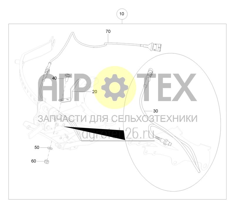 Чертеж  Датчик регистрации положения Limiter (ETB-0000001590) 